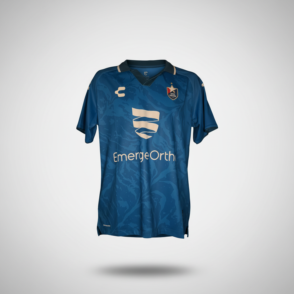 2025-2026 North Carolina Conway HOME Kit Soccer Jersey Shirt Charly Medium Authentic