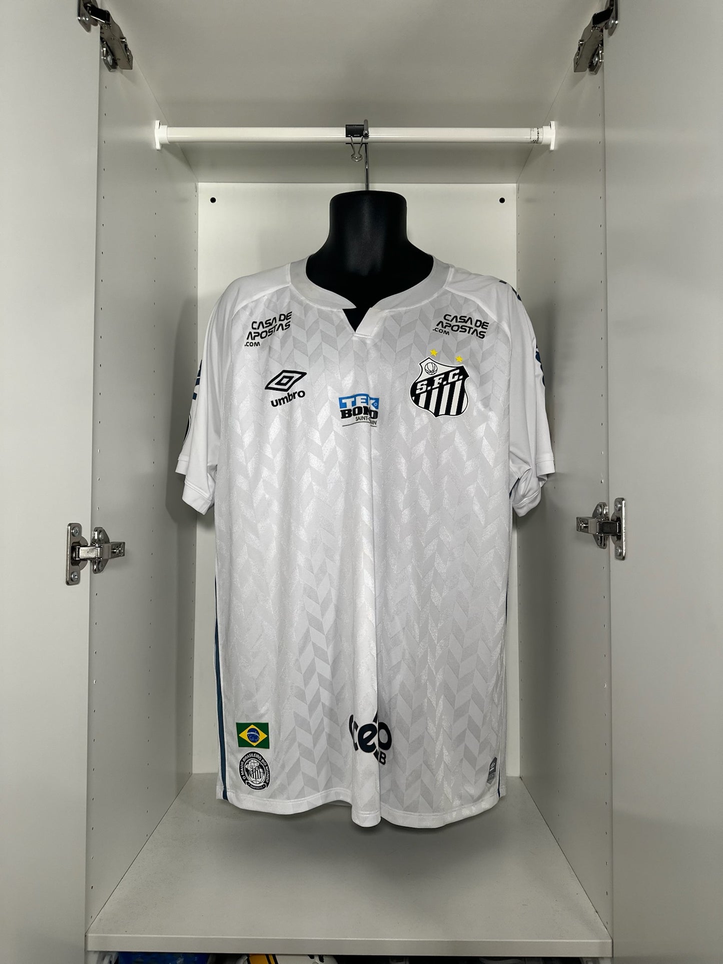 Santos Alison #5 - Umbro - 2020/2021 - HOME Kit