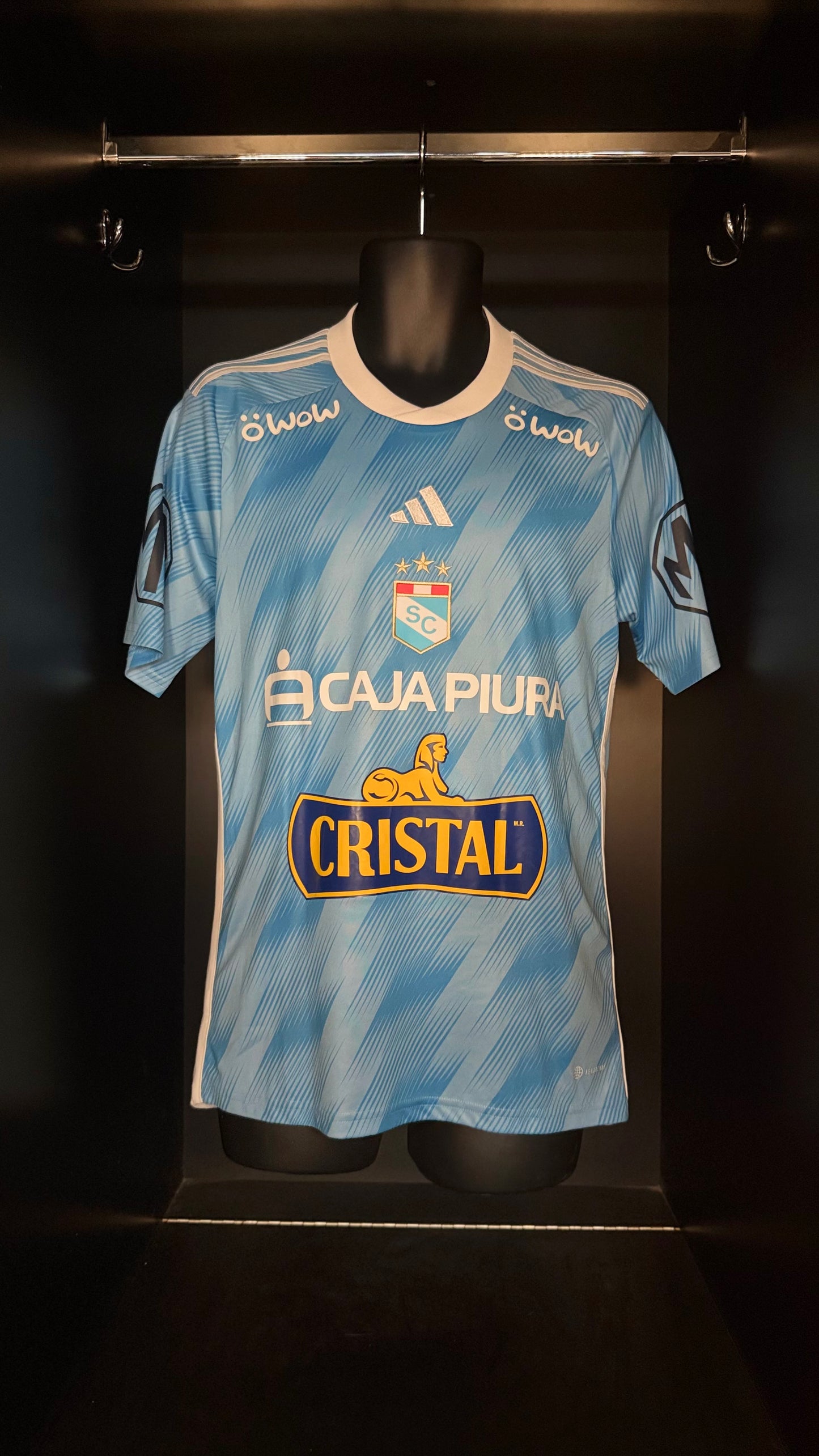 2023-2024 Sporting Cristal Alfaro HOME Kit Soccer Jersey Football Shirt adidas Small Authentic