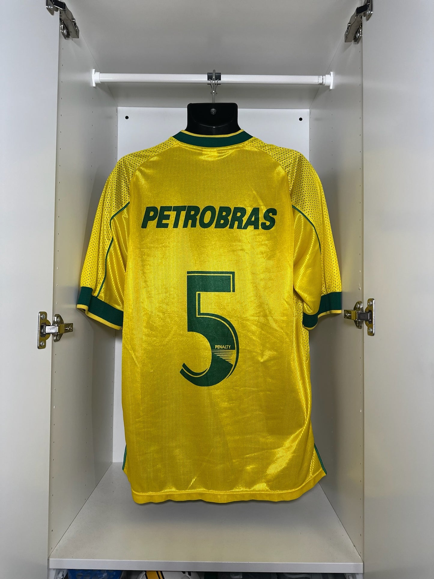 Brazil Futsal #5 - Penalty - 1999/2000 - HOME "Manoel Tobias" Kit