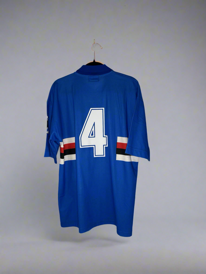 Sampdoria #4 - Asics - 1992/1994 - HOME "Ruud Gullit" Kit