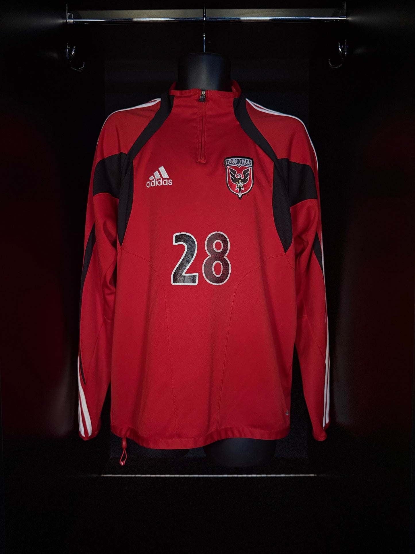 2004-2006 D.C. United TRAINING Soccer Jacket adidas Medium Authentic