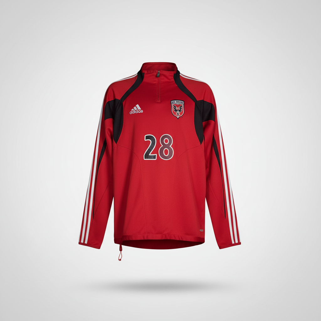 2004-2006 D.C. United TRAINING Soccer Jacket adidas Medium Authentic