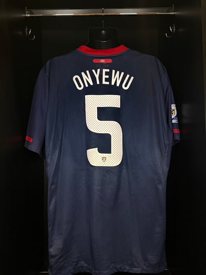 2010-2011 United States (USA) Onyewu AWAY Kit Soccer Jersey Football Shirt Nike XXL Authentic
