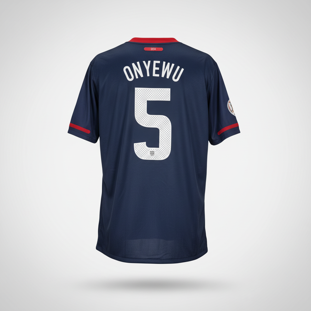 2010-2011 United States (USA) Onyewu AWAY Kit Soccer Jersey Football Shirt Nike XXL Authentic