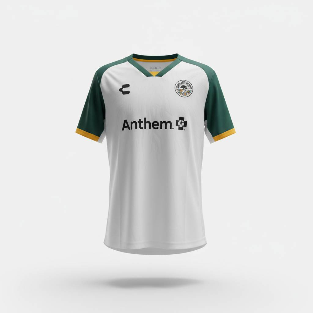 2025-2026 Oakland Roots Jurgen AWAY Kit Soccer Jersey Shirt Charly Large Authentic