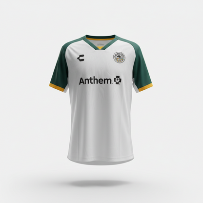 2025-2026 Oakland Roots Jurgen AWAY Kit Soccer Jersey Shirt Charly Large Authentic