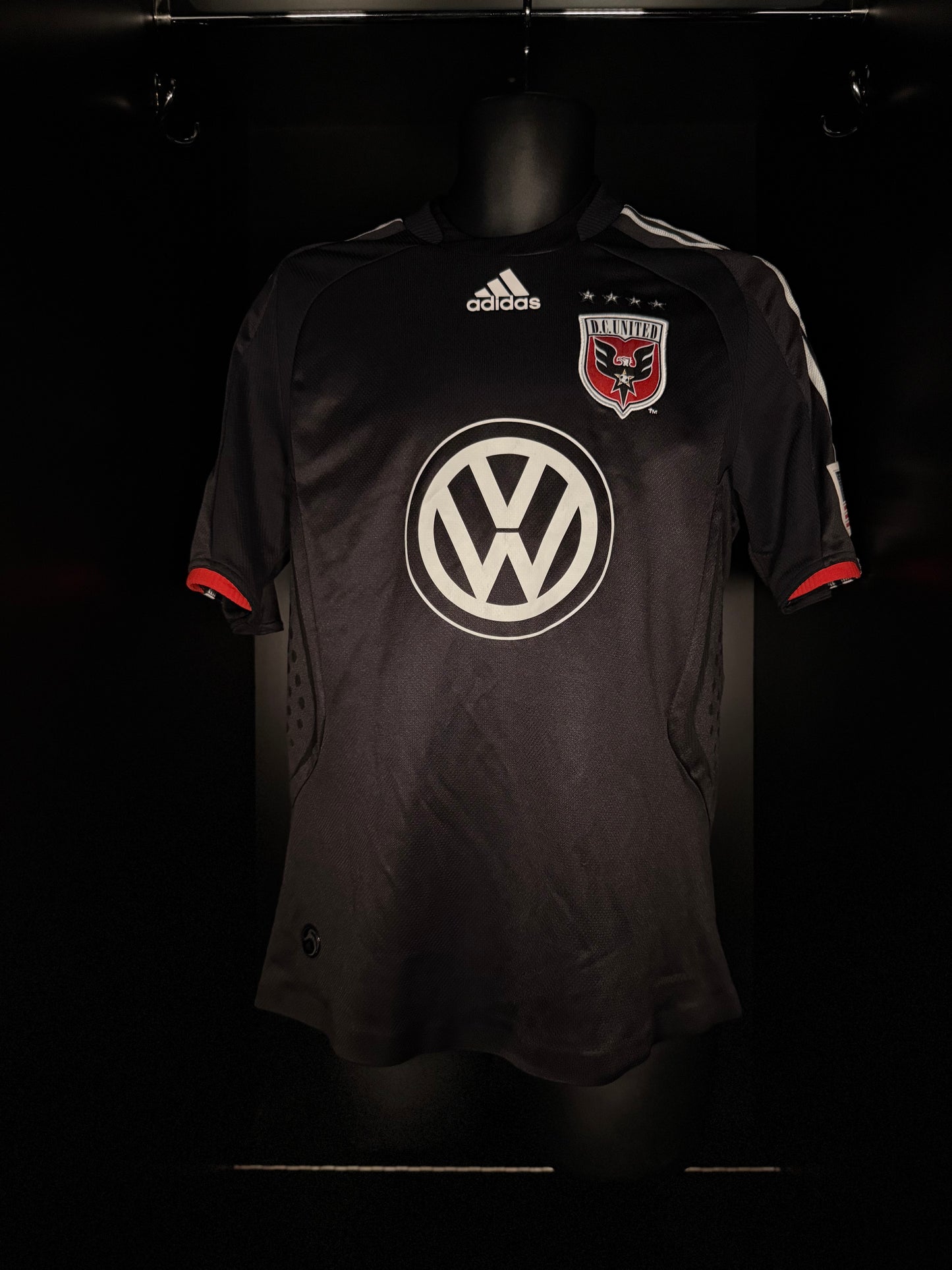 2008-2009 D.C. United Gallardo HOME Kit Soccer Jersey Shirt adidas Medium Authentic