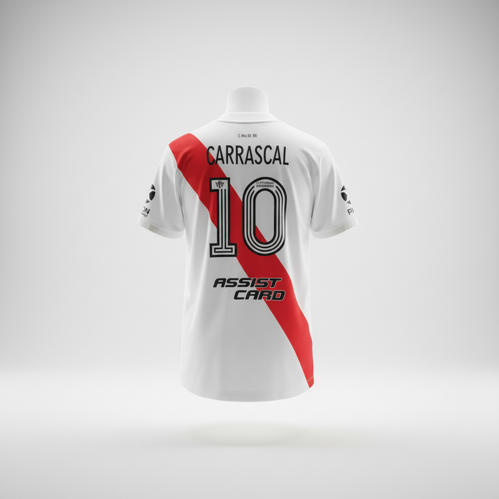 River Plate Carrascal #10 - adidas - 2020/2021 - HOME Kit