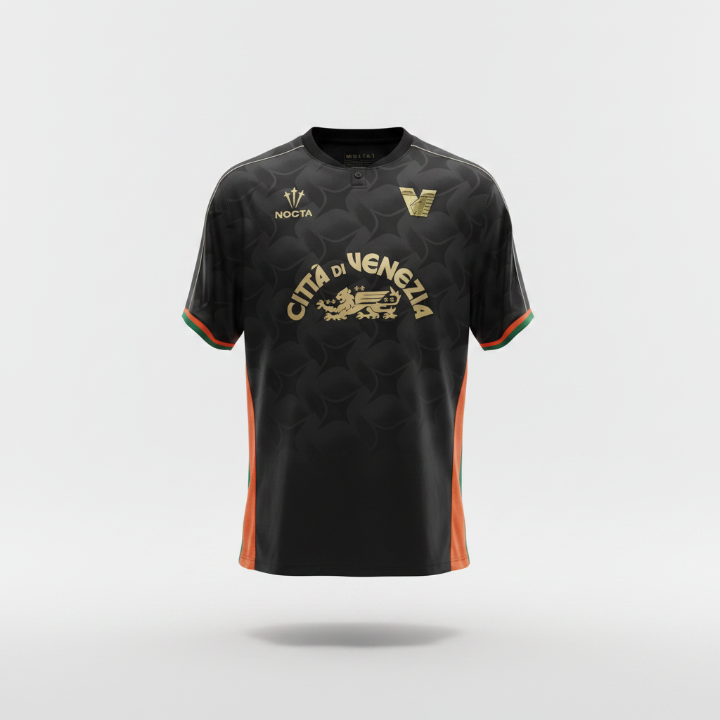 2024-2025 Venezia FC HOME Kit Soccer Jersey Football Shirt Nocta Small Authentic