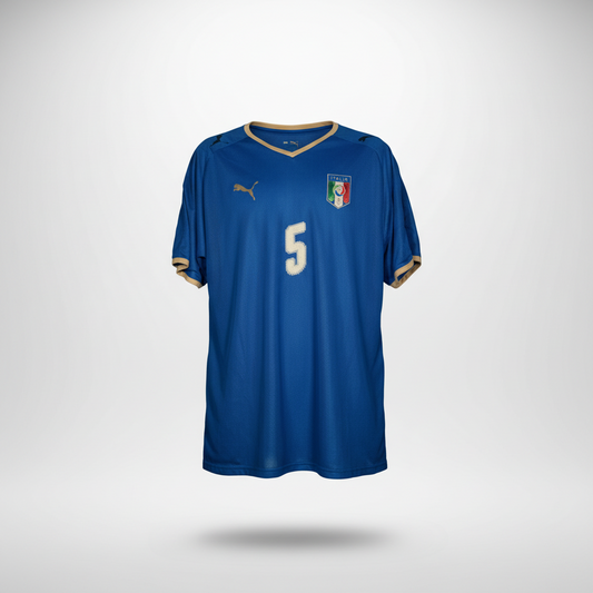2008-2009 Italy Cannavaro HOME Kit Soccer Jersey Shirt Puma XL Authentic