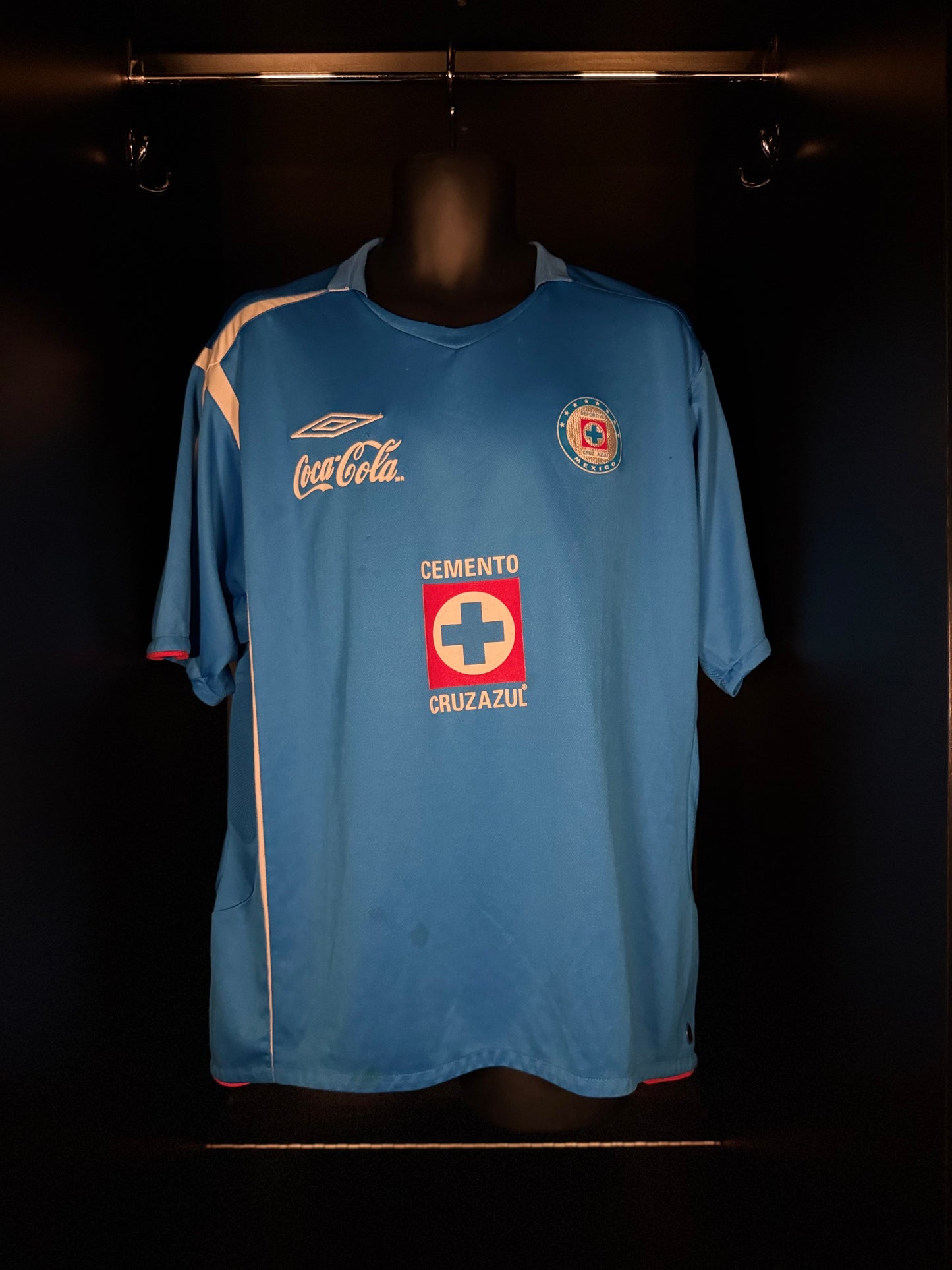 Cruz Azul J. Borgetti #58 - Umbro - 2007/2008 - HOME Kit