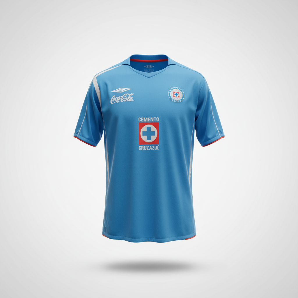 Cruz Azul J. Borgetti #58 - Umbro - 2007/2008 - HOME Kit