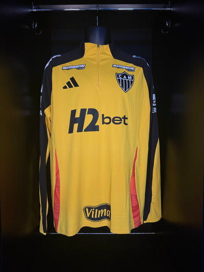 Atletico Mineiro - adidas - 2025/2026 - STAFF/TRAINING Top 3/4 Zip Jacket