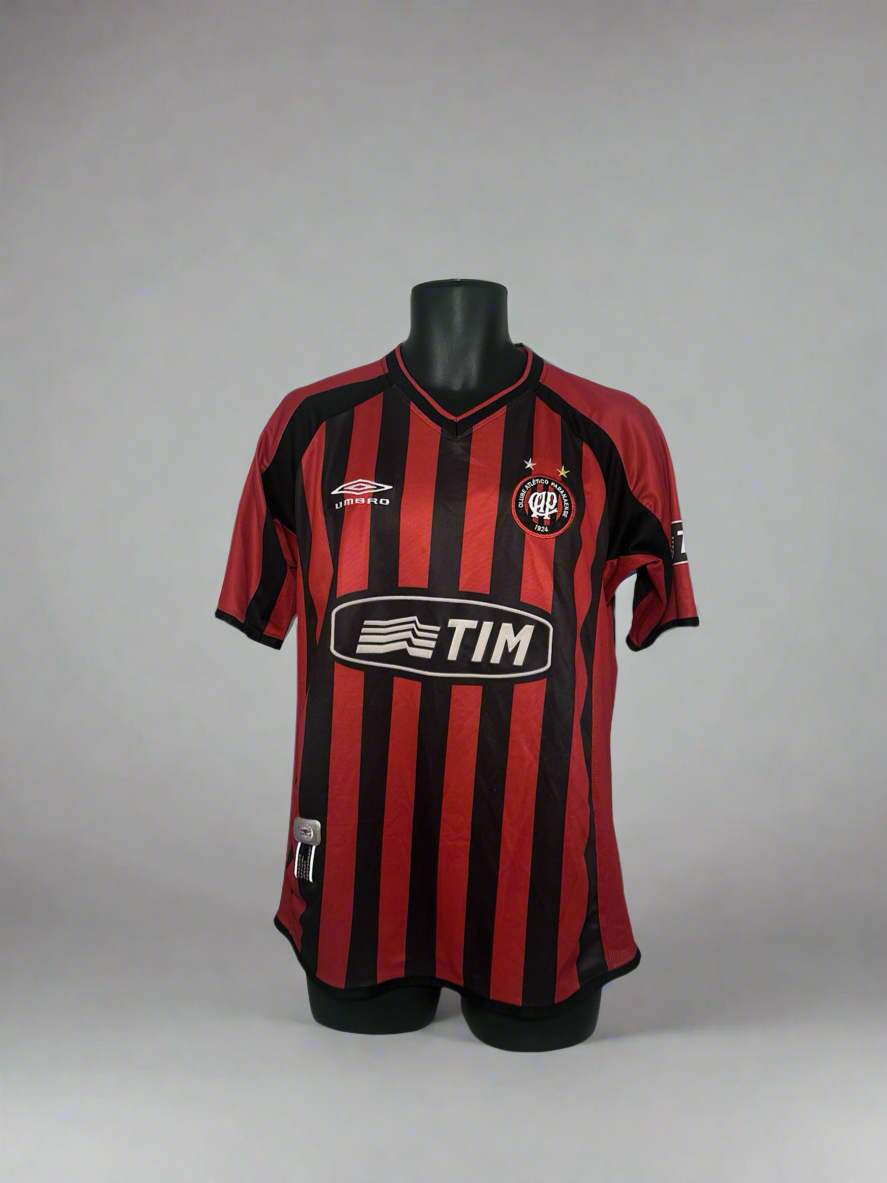 Athletico (PR) Paranaense #10 - Umbro - 2002/2003 - HOME Kit