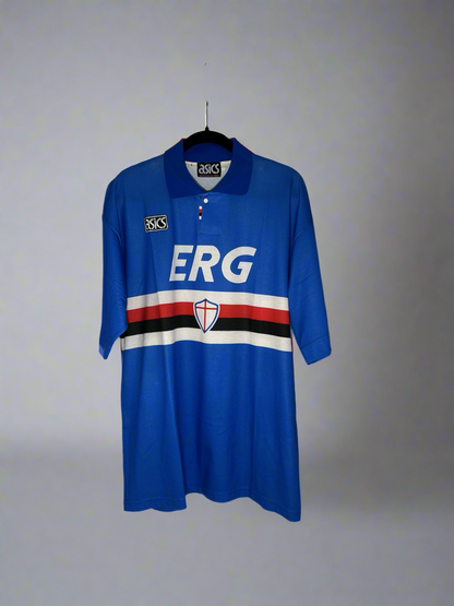 Sampdoria #4 - Asics - 1992/1994 - HOME "Ruud Gullit" Kit