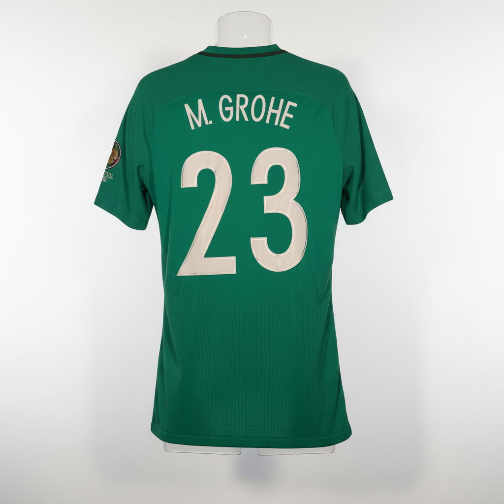 2016-2017 Brazil (CBF) M. Grohe GK Kit Soccer Jersey Shirt Nike Large Authentic