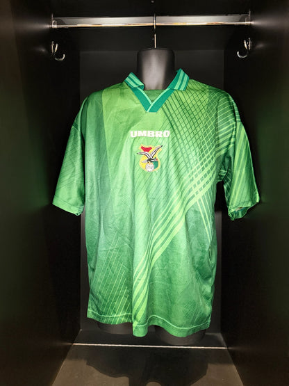 1996-1997 Bolivia HOME Kit Soccer Jersey Football Shirt Umbro Large Authentic