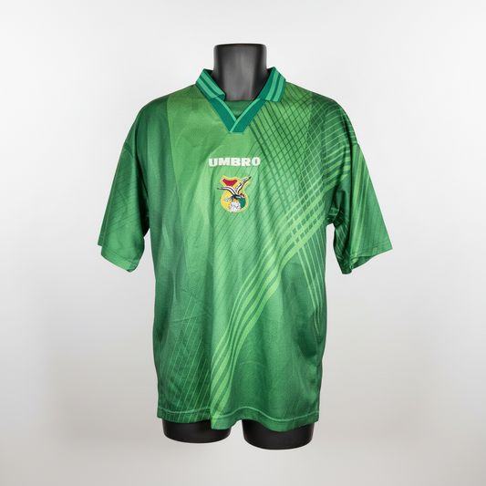 1996-1997 Bolivia HOME Kit Soccer Jersey Football Shirt Umbro Large Authentic