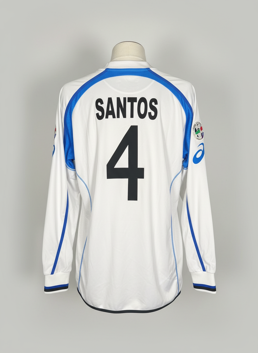 Atalanta Santos #4 - Asics - 2003/2004 - AWAY Kit