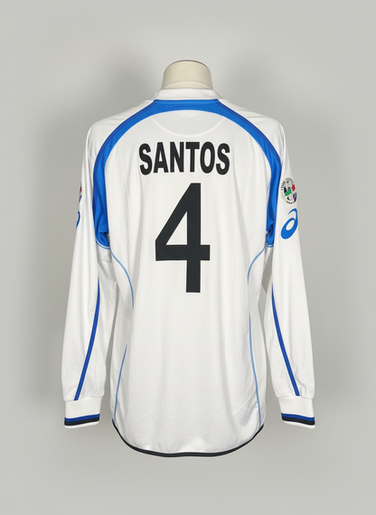 Atalanta Santos #4 - Asics - 2003/2004 - AWAY Kit