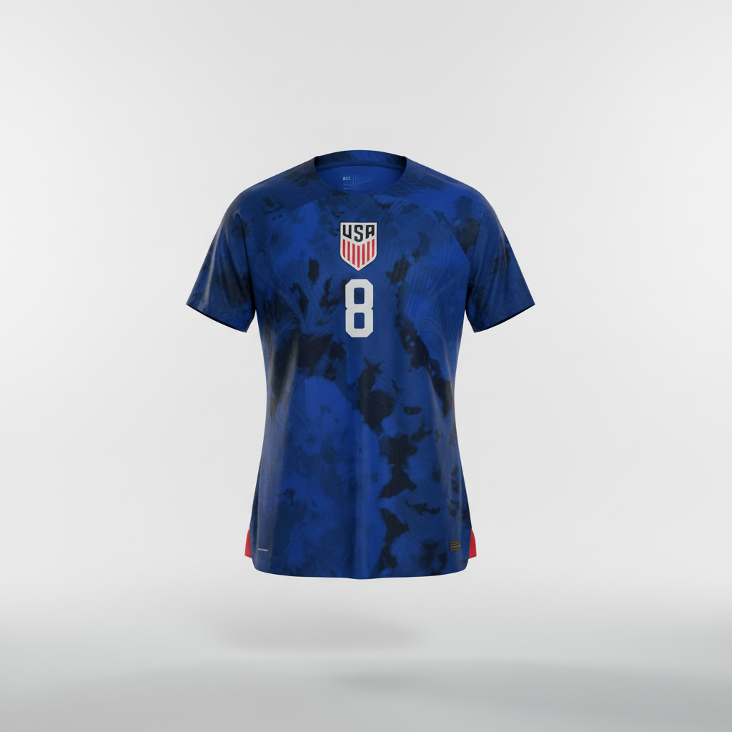 2022-2023 United States (USA) McKennie AWAY Kit Soccer Jersey Shirt Nike XL Authentic