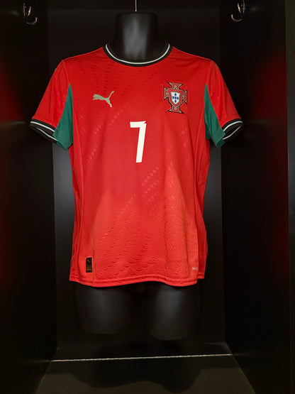 2025-2026 Portugal Ronaldo HOME Kit Soccer Jersey Football Shirt Puma Medium Authentic