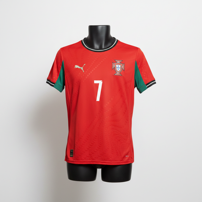 2025-2026 Portugal Ronaldo HOME Kit Soccer Jersey Football Shirt Puma Medium Authentic