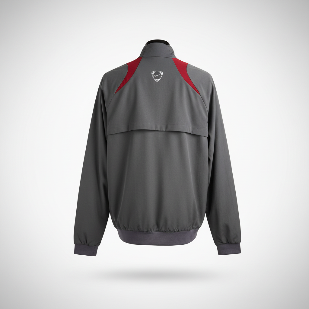 2005-2006 Arsenal FC Track JACKET Soccer Jersey Football Shirt Nike Large Authentic