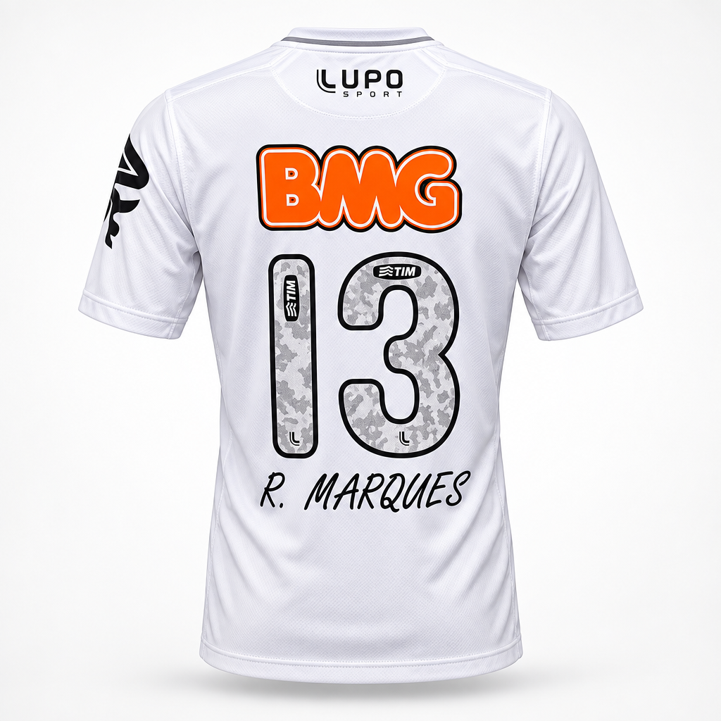 2013-2014 Atletico Mineiro AWAY Kit Soccer Jersey Football Shirt Lupo Large