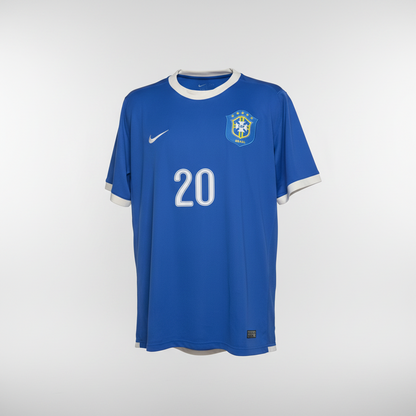 2006-2007 Brazil Anderson AWAY Kit - Soccer Jersey Football Shirt Nike XL Authentic
