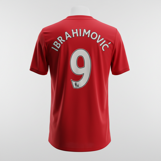 2016-2017 Manchester United Ibrahimović HOME Kit Soccer Jersey Football Shirt adidas Large Authentic