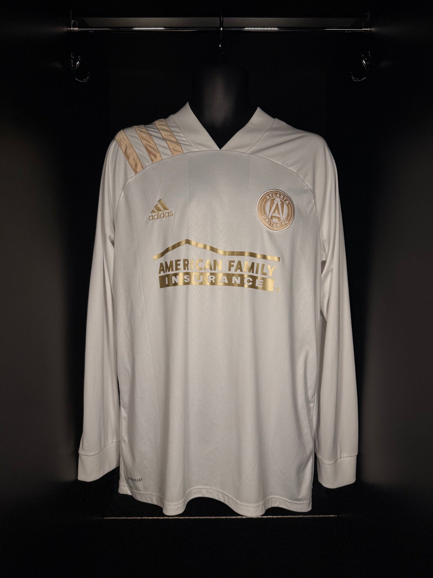 2020-2021 Atlanta United Martinez AWAY Kit Soccer Jersey Shirt adidas Large Authentic