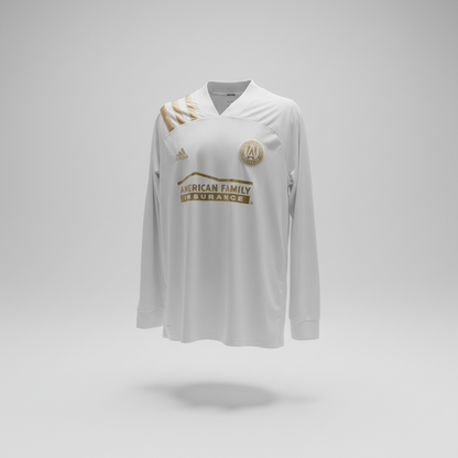 2020-2021 Atlanta United Martinez AWAY Kit Soccer Jersey Shirt adidas Large Authentic
