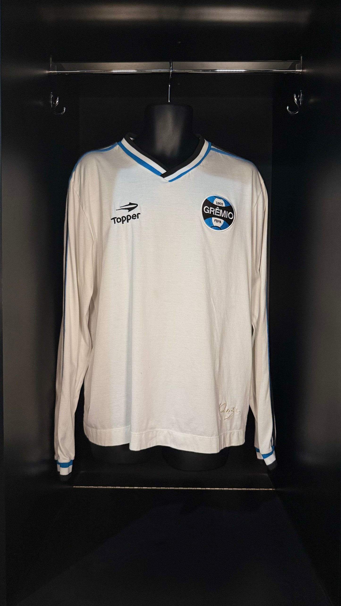 1983-1984 Gremio "Retro" AWAY Kit Soccer Jersey Football Shirt Topper 3XL Authentic