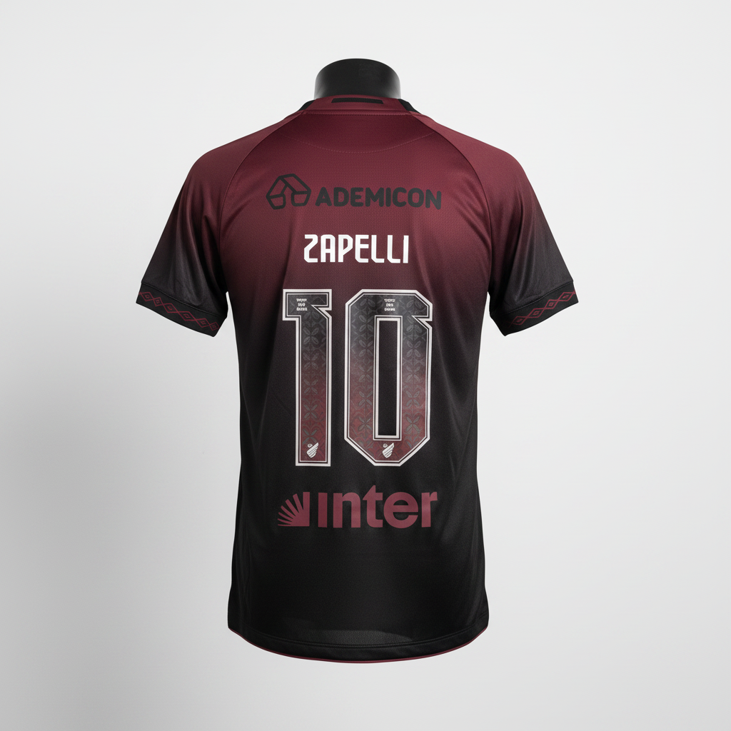 2025-2026 Athletico (PR) Paranaense Zapelli THIRD Kit Soccer Jersey Football Shirt Umbro Medium Authentic