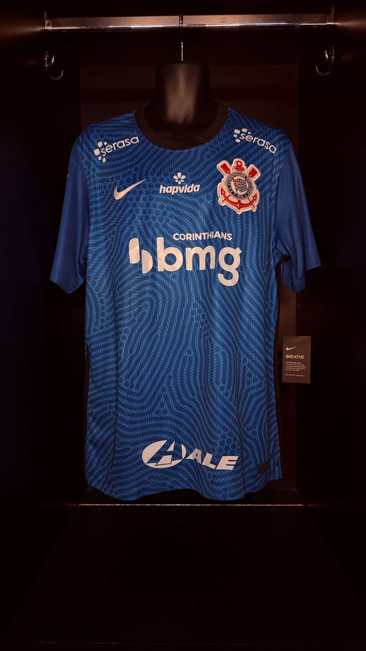 2020-2021 Corinthians Cassio GK Kit Soccer Jersey Football Shirt Nike XL Authentic