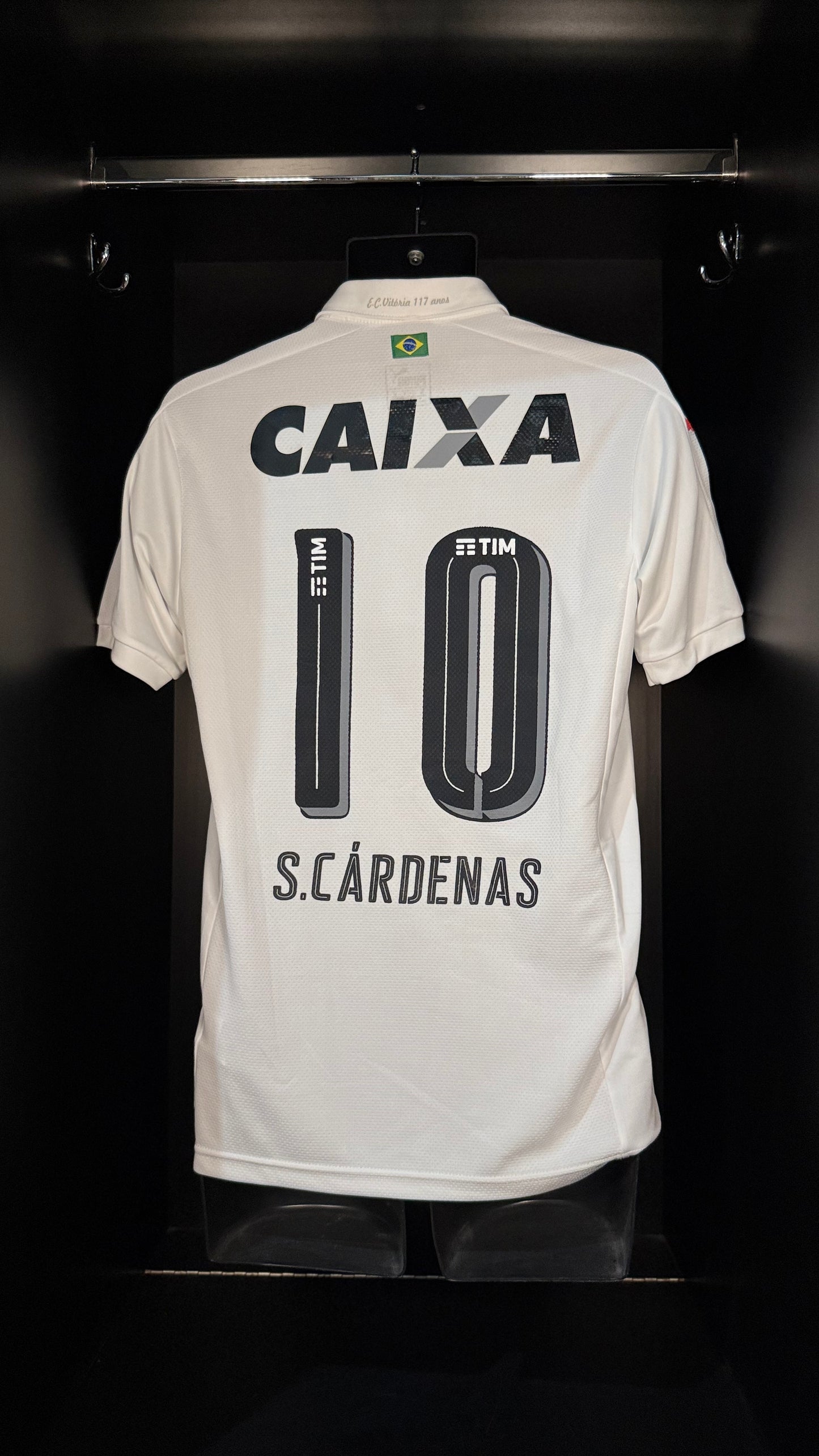 2016-2017 Vitoria (Bahia) S. Cardenas AWAY Kit Soccer Jersey Football Shirt Puma Medium Authentic