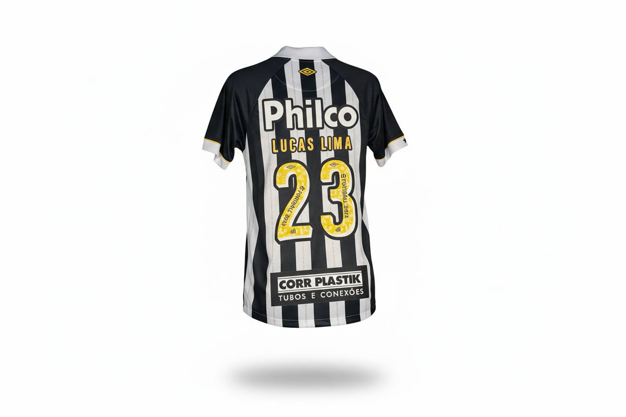 Santos Lucas Lima #23 - Umbro - 2023/2024 - AWAY Kit
