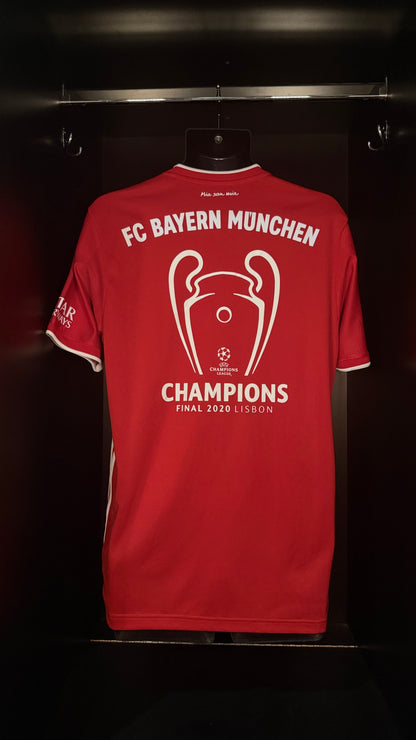 2020-2021 Bayern München "UCL Champion Celebration" HOME Kit Soccer Jersey Football Shirt adidas Large Authentic