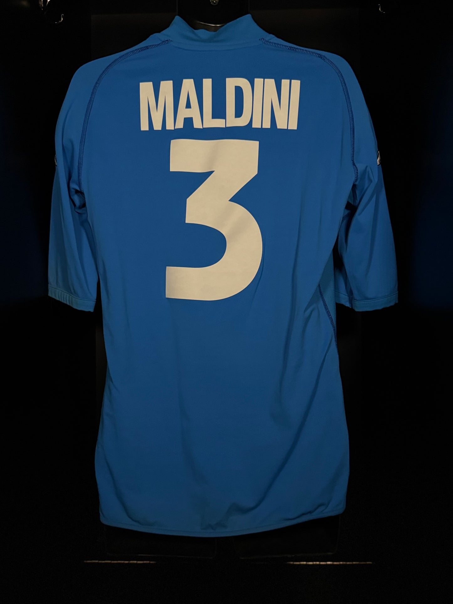 2000-2002 Italy Maldini HOME Kit Soccer Jersey Shirt Kappa XL Authentic