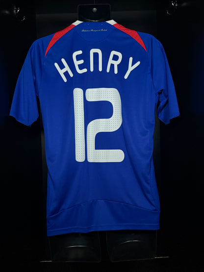 2008-2009 France Henry HOME Kit Soccer Jersey Shirt adidas Youth XL Authentic