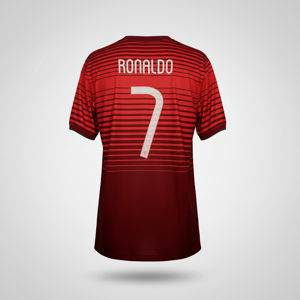 2014-2015 Portugal Ronaldo HOME Kit Soccer Jersey Shirt Nike XL Authentic