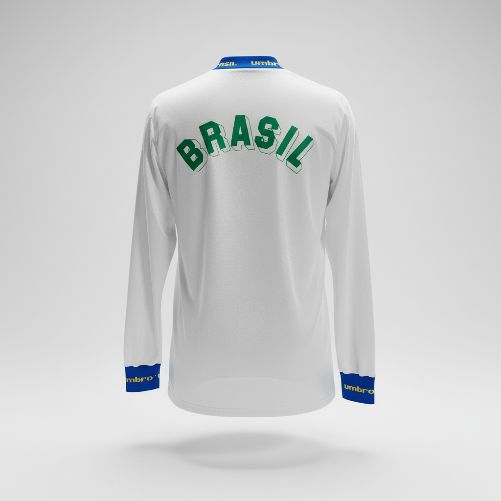 1992-1993 Brazil (CBF) Technical Staff Kit Soccer Jersey Shirt Umbro Large Authentic