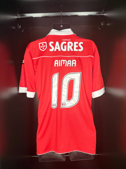 Benfica Aimar #10 - adidas - 2010/2011 - HOME Kit