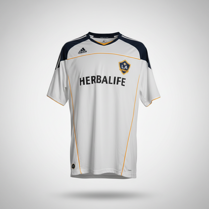 2010-2011 LA Galaxy Beckham HOME Kit Soccer Jersey Shirt adidas XL Authentic