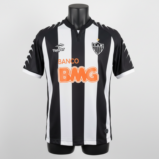 2012-2013 Atletico Mineiro Ronaldinho HOME Kit Soccer Jersey Football Shirt Topper Large Authentic