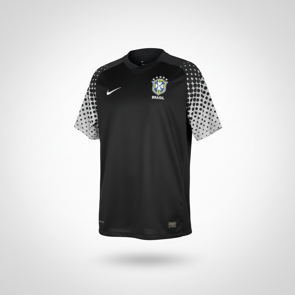 2010-2011 Brazil GK Kit - Soccer Jersey Football Shirt Nike Large Authentic