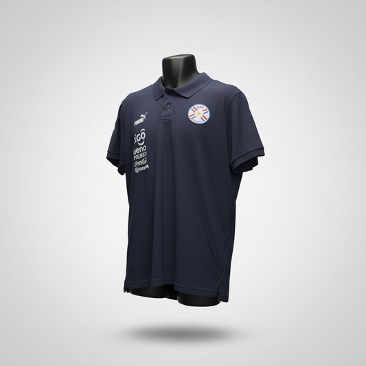 2022-2023 Paraguay Staff Polo Soccer Jersey Shirt Puma XL Authentic