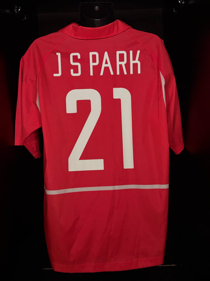 2002-2003 South Korea J S Park HOME Kit Soccer Jersey Shirt Nike XL Authentic
